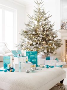 elemis products as gifts under Christmas tree